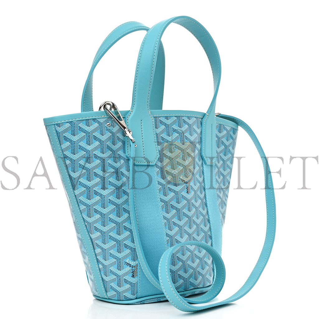 GOYARD BELHARRA PM BLEU TURQUOISE (24*18*14cm) 